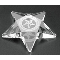 Pentagon Star Paperweight